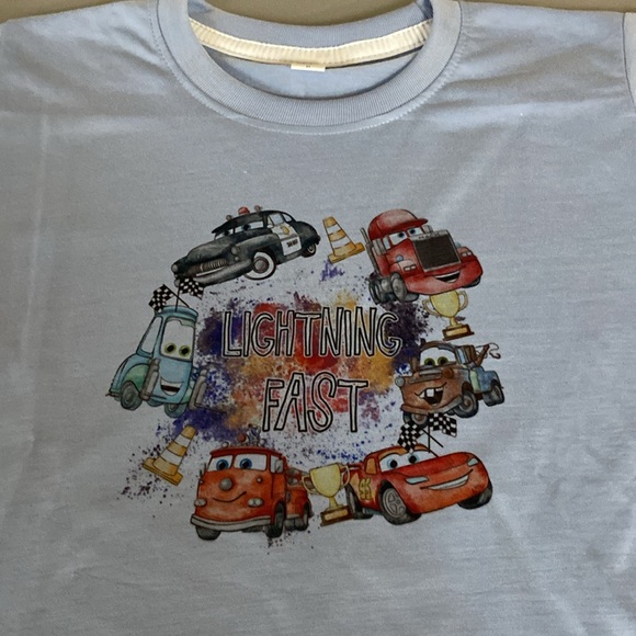Lightning Fast Graphic T-shirt 5T - Picture 2 of 10